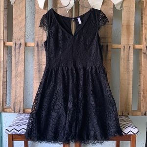 Black Lace Dress